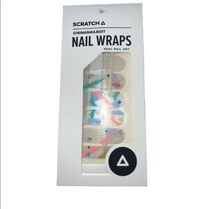 Nail Wraps New in Package Nina Nail Edit Easy Manicure Strips